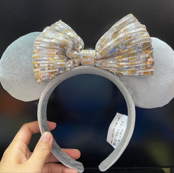 Disney Accessories - Disney 50th anniversary Grey minnie ears